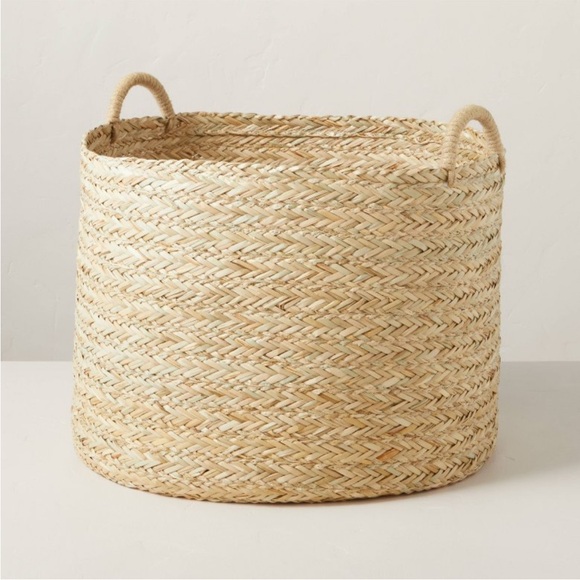 Extra Large Braided Grass Storage Basket - Hearth & Hand™ with Magnolia - Picture 1 of 5